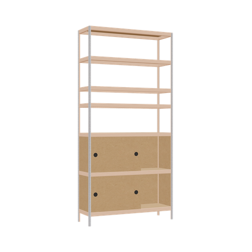 [400543092] Armoire (206.5x100x32 cm)