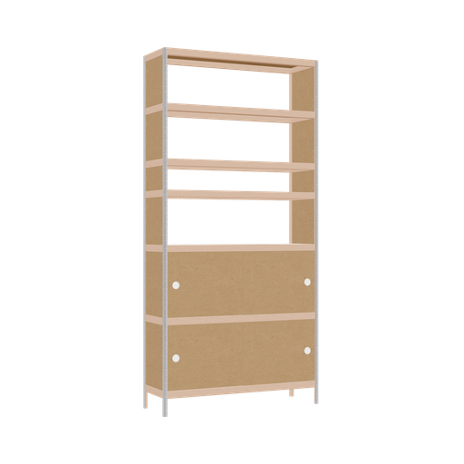 [400543106] Kast (206.5x100x32 cm)