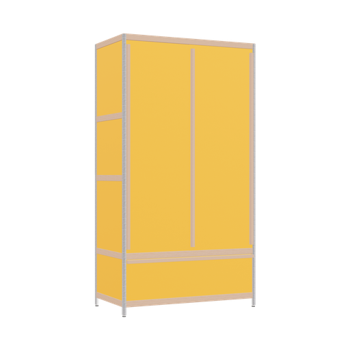 [400543112] Kleerkast (184x100x52 cm)