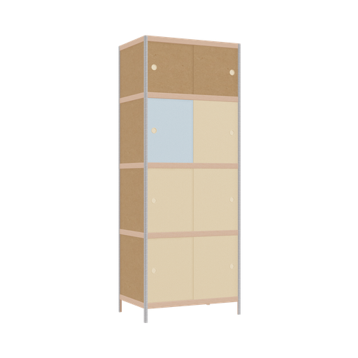 [400543124] Kast (208x80x52 cm)
