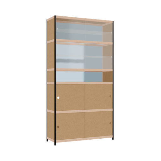 [400543128] Vitrine (227x120x42 cm)