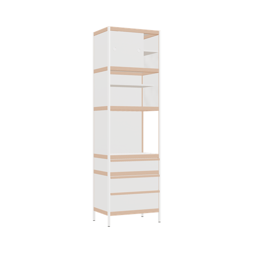 [400543129] Armoire (206.5x62x42 cm)