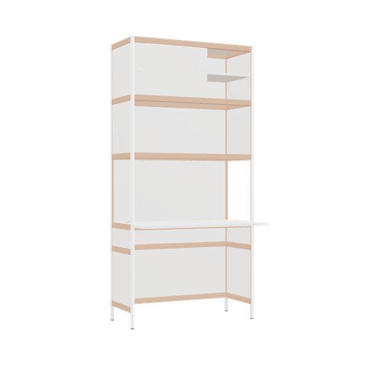 [400543130] Cantilevered desk (206.5x100x63.6 cm)