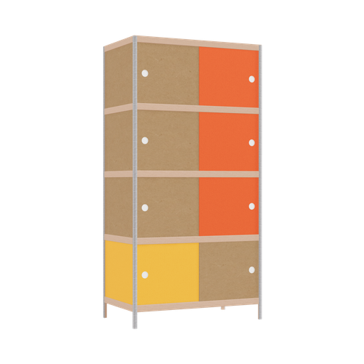 [400543133] Armoire (178x90x52 cm)