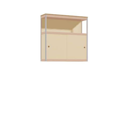 [400543146] Hanging cabinet (87.8x90x25 cm)
