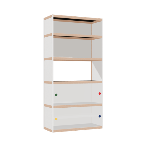 [400543150] Kast (199x100x42 cm)
