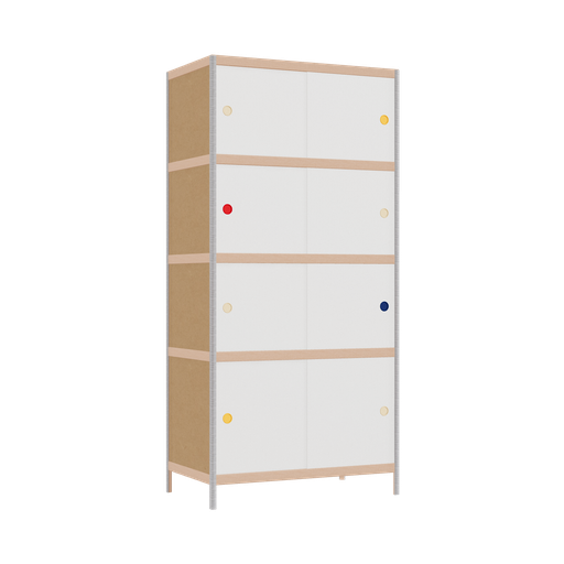 [400543165] Armoire (188x90x52 cm)