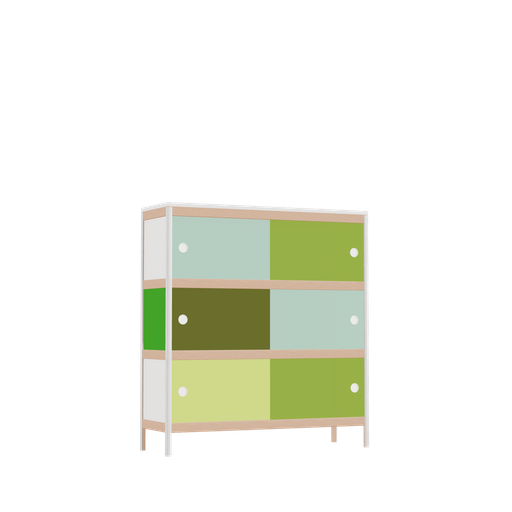 [400543171] Cabinet (108.8x100x32 cm)