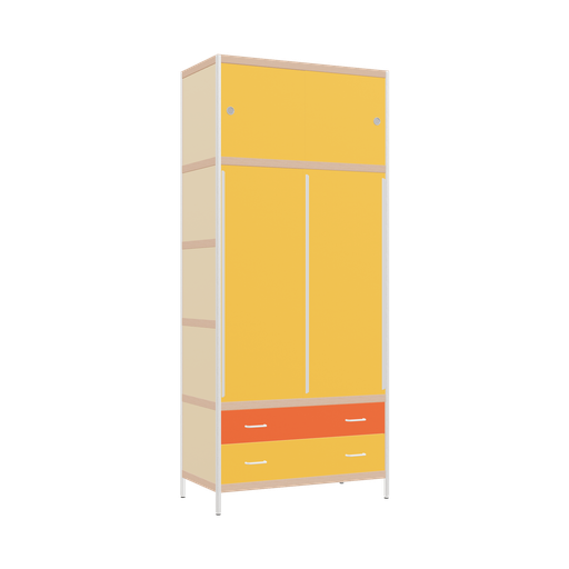 [400543184] Kleerkast (230x100x52 cm)
