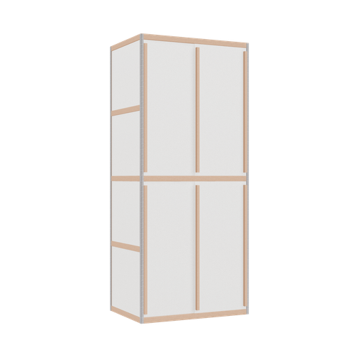 [400543196] Wardrobe (208x90x62 cm)