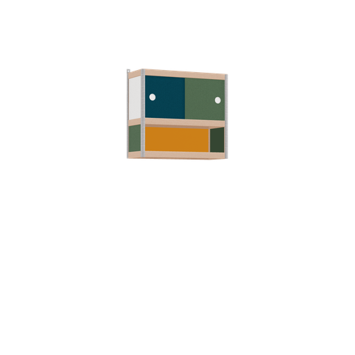 [400543218] Hanging cabinet (56x62x25 cm)