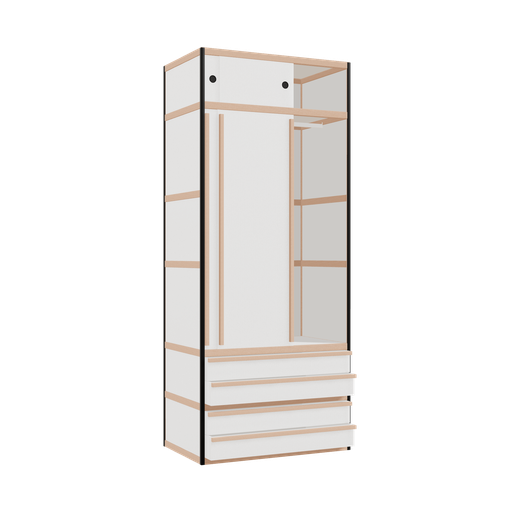 [400543233] Penderie (240x100x62 cm)