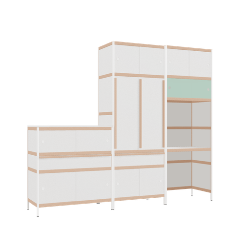 [f169073] Furniture (221x260x52 cm)