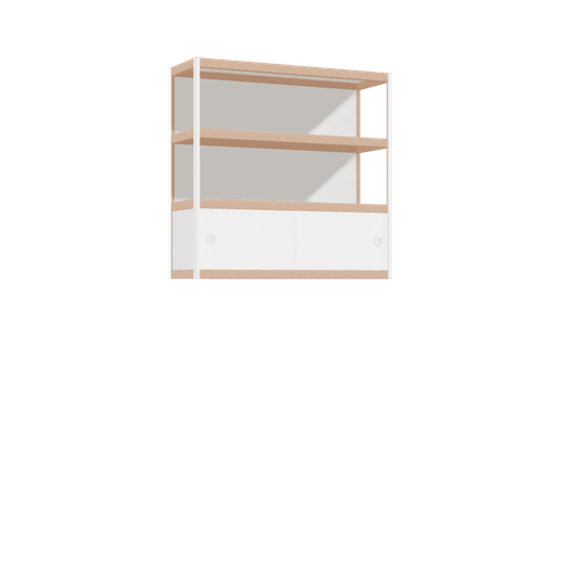 [400543333] Zwevende kast (97x100x32 cm)