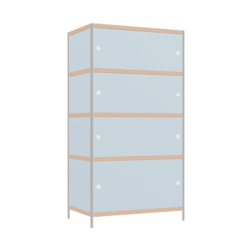 [400543336] Kast (188x100x62 cm)