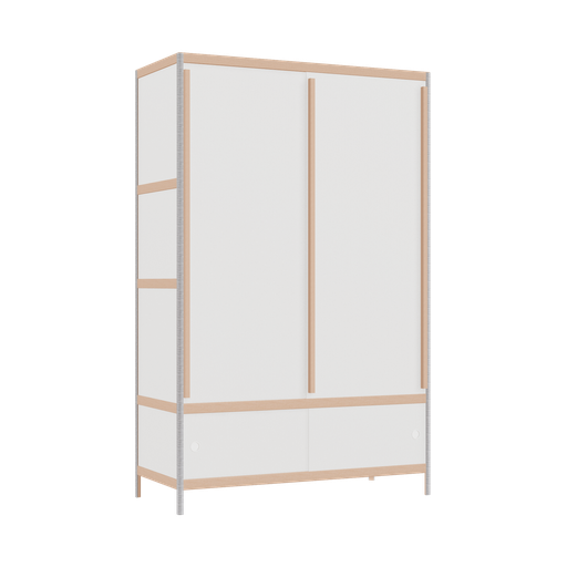 [400543406] Wardrobe (188x120x52 cm)