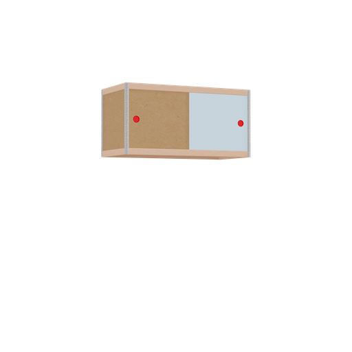 [400543522] Zwevende kast (45x90x42 cm)