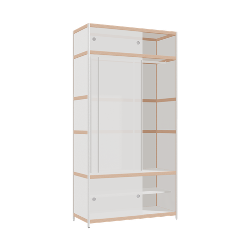 [400543548] Wardrobe (234x120x52 cm)