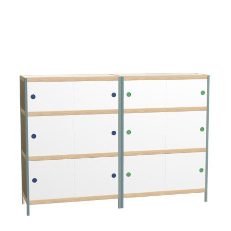 [f66017] Furniture (127x180x42 cm)
