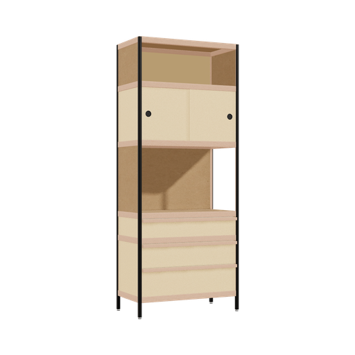 [400543582] Armoire (196.5x80x42 cm)