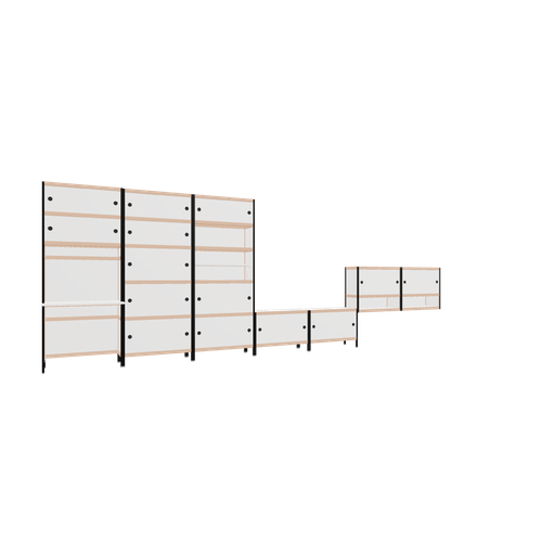 [f169187] Meubels (200.5x560x53.6 cm)