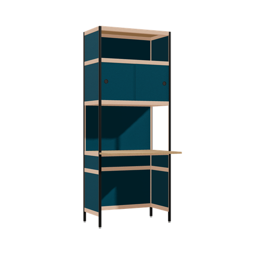 [400543588] Overhangend bureau (196.5x80x63.6 cm)