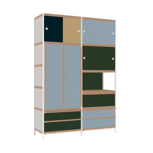[f169203] Furniture (229x160x52 cm)