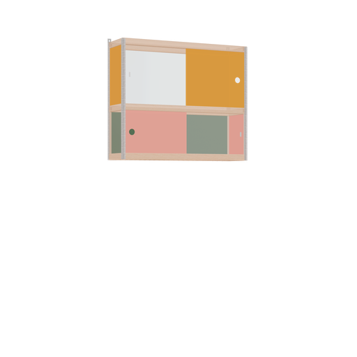 [400543729] Zwevende kast (76x90x25 cm)