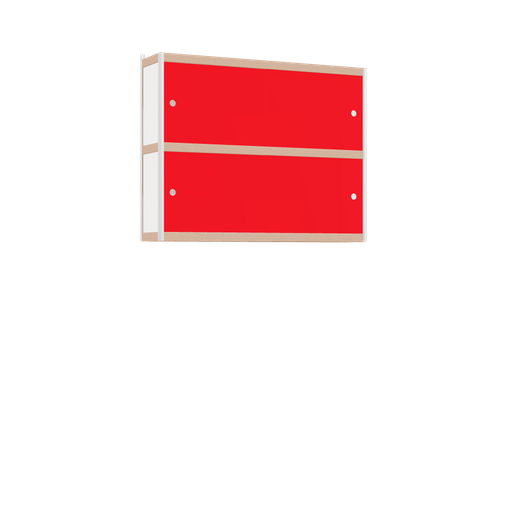 [400543747] Zwevende kast (86x110x25 cm)