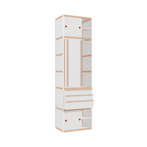 [400543760] Wardrobe (280x80x52 cm)