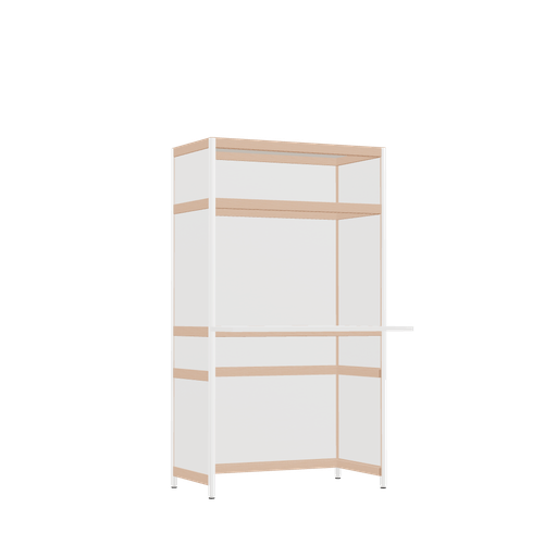 [400543803] Overhangend bureau (142.5x80x63.6 cm)