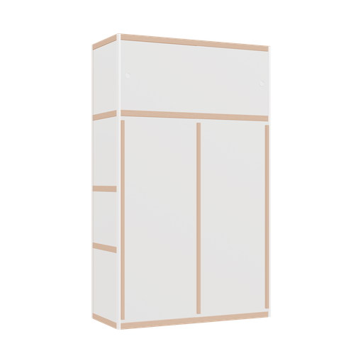 [400543832] Wardrobe (198x120x52 cm)