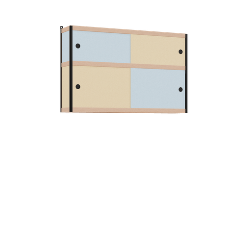 [400543855] Zwevende kast (76x120x25 cm)