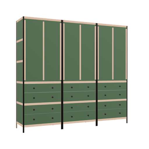 [f169324] Furniture (219x240x52 cm)