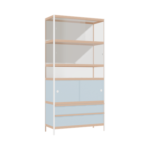 [400543965] Display cabinet (202x100x42 cm)