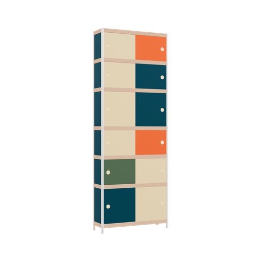 [400543972] Kast (216x80x25 cm)