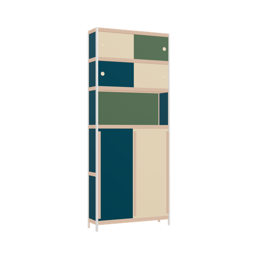 [400543975] Armoire (216x90x25 cm)