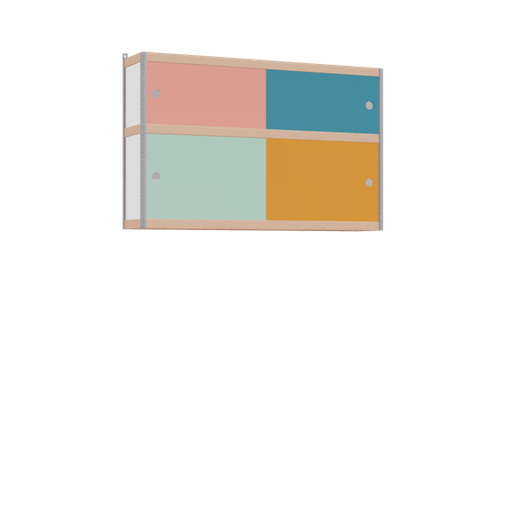 [400122815] Hanging cabinet (76x120x25 cm)