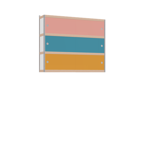 [400122816] Zwevende kast (97x120x25 cm)