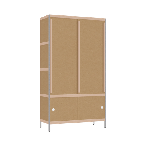 [400131539] Kleerkast (179x100x42 cm)