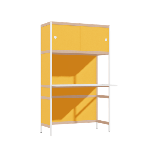 [400544053] Cantilevered desk (165.5x100x63.6 cm)
