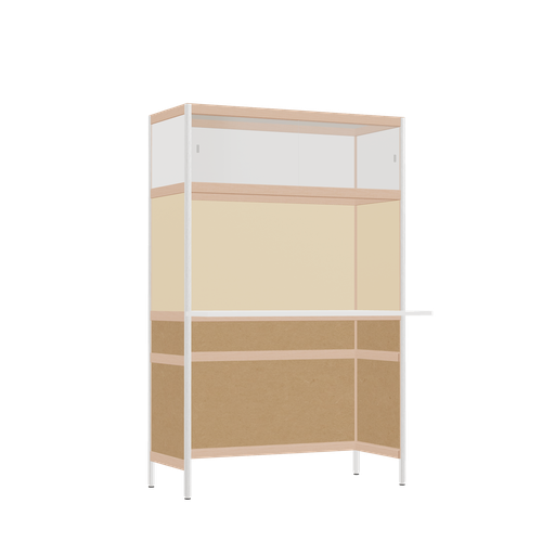 [400544079] Overhangend bureau (155.5x100x63.6 cm)