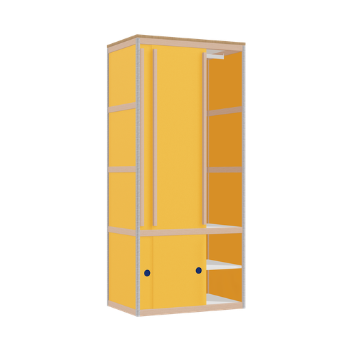 [400544109] Wardrobe (179.8x80x52 cm)