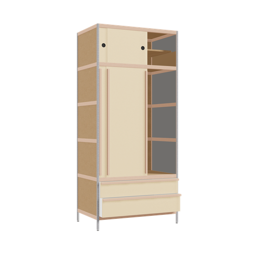 [400544119] Armoire (220x100x62 cm)