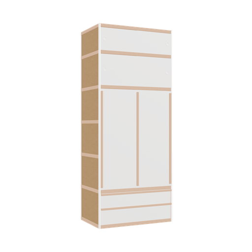 [400544156] Wardrobe (240x100x62 cm)