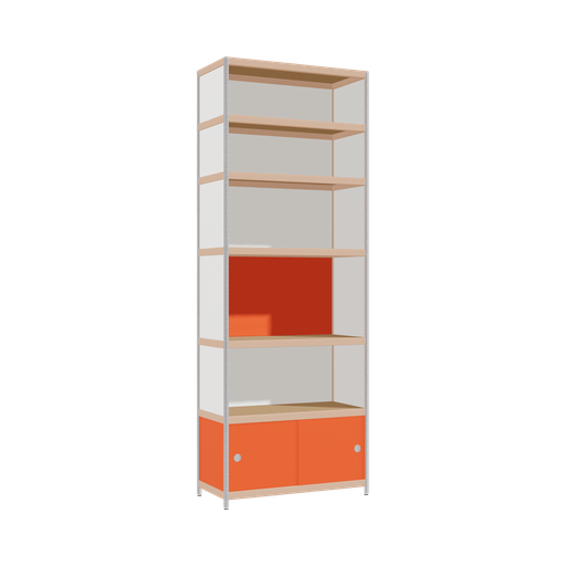 [400544201] Armoire (245x90x42 cm)