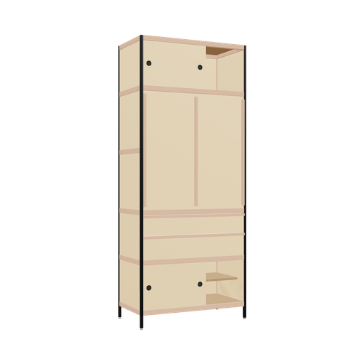 [400544222] Wardrobe (240x100x52 cm)