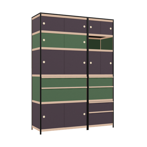 [f169437] Meubles (225.8x162x52 cm)