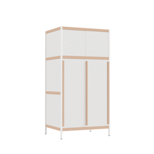 [400544260] Kleerkast (158x80x62 cm)