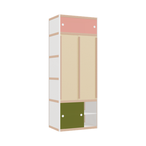 [400544280] Wardrobe (209x80x52 cm)